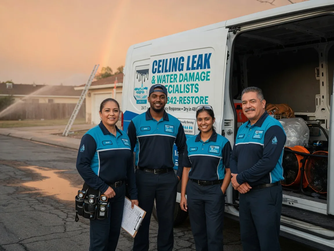 Ceiling Leak Cleanup company in Howardsville, VA